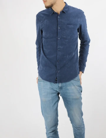 Camasa Q/S, bleumarin Albastru