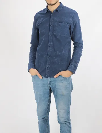 Camasa Q/S, bleumarin Albastru