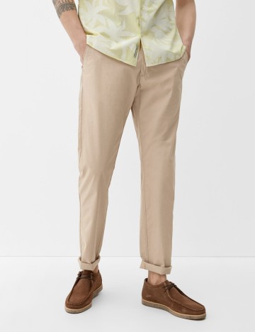 Pantaloni s.Oliver, crem