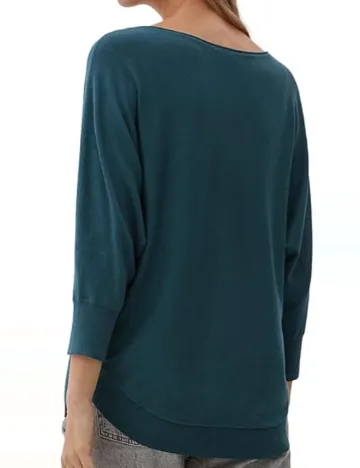 Bluza Q/S, albastru Albastru