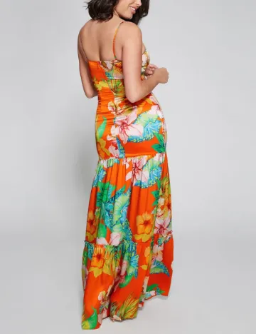 Rochie lunga Marciano Guess, portocaliu
