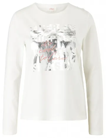 Bluza s.Oliver, alb