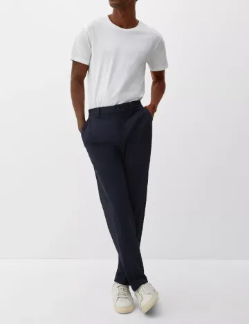 Pantaloni s.Oliver, bleumarin inchis