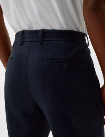 Pantaloni s.Oliver, bleumarin inchis