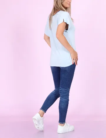 Tricou Beldona, bleu