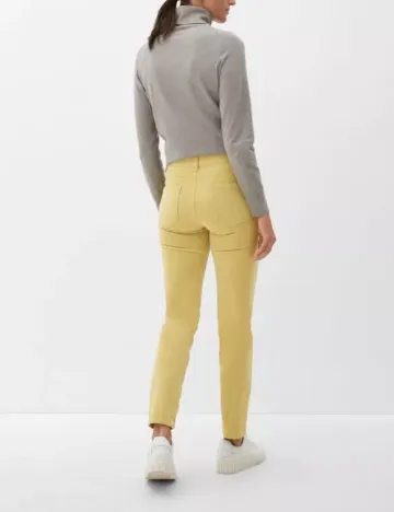 Pantaloni s.Oliver, galben