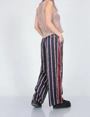 Pantaloni Kaffe, bleumarin