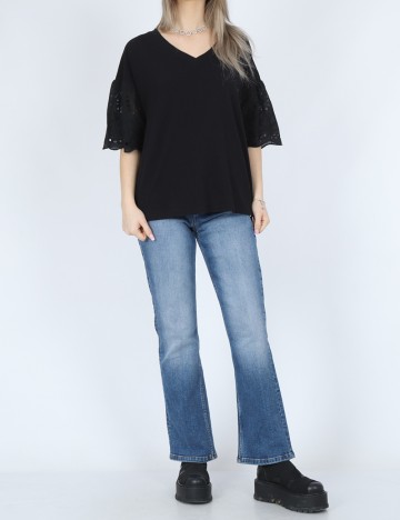 Bluza Cream, negru