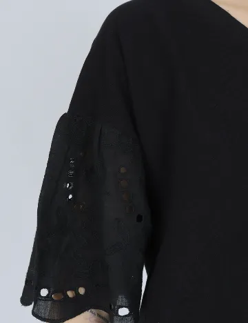 Bluza Cream, negru