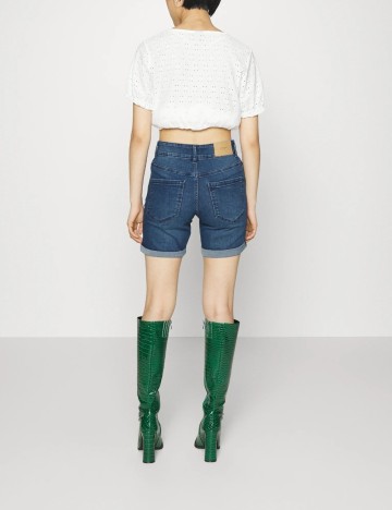 Pantaloni scurti Vero Moda, albastru