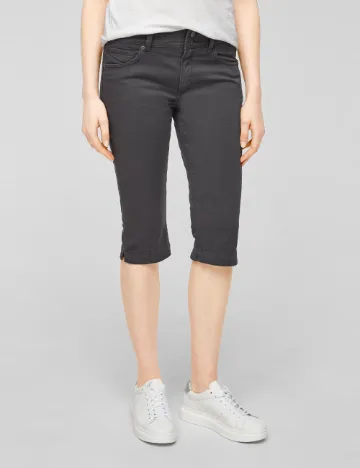 Pantaloni scurti Q/S, gri inchis