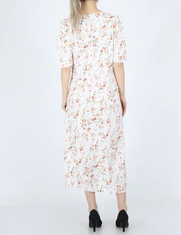 Rochie medie Vero Moda, alb