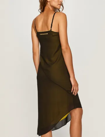 Rochie medie Calvin Klein Jeans, negru