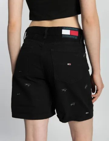 Pantaloni scurti Tommy Jeans, negru