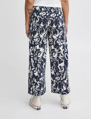 Pantaloni Ichi, bleumarin