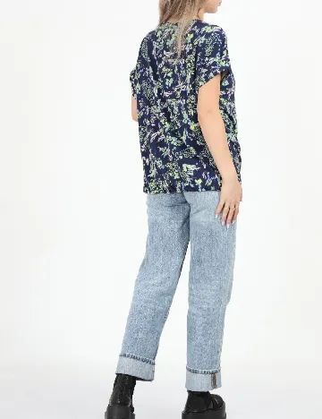 Bluza Fransa, bleumarin