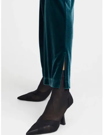 Pantaloni b.young, turcoaz Albastru