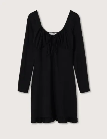 Rochie scurta Mango, negru