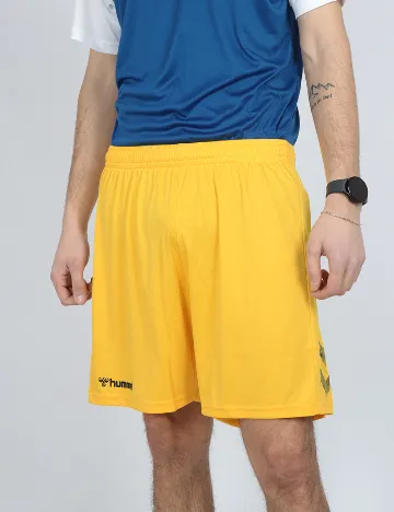 Pantaloni Hummel, galben