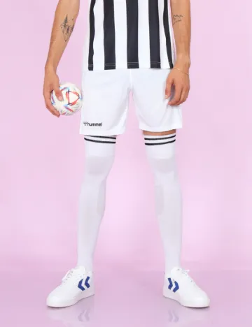 Pantaloni scurti Hummel, alb