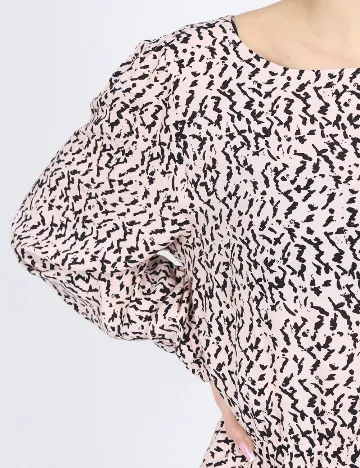 Rochie scurta Fransa, roz