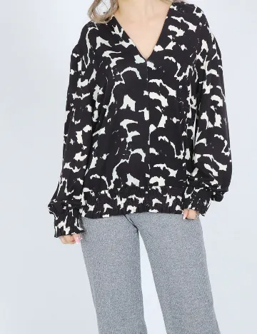 Bluza Fransa, negru