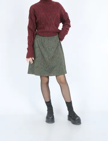 Fusta Fransa, verde