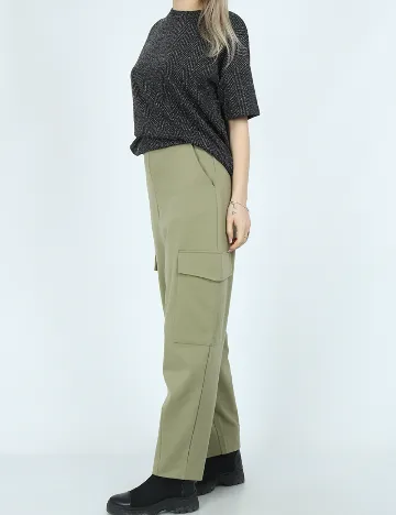 Pantaloni b.young, verde