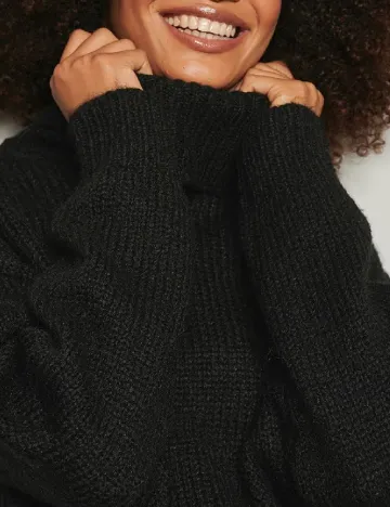 Pulover NA-KD, negru