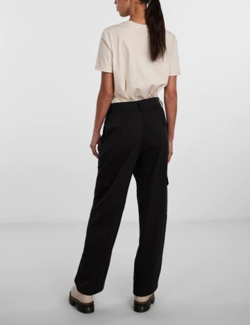Pantaloni Pieces, negru