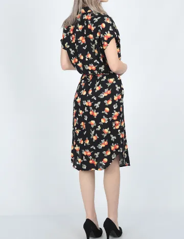 Rochie scurta Pieces, negru