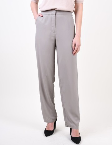 Pantaloni Vila, gri