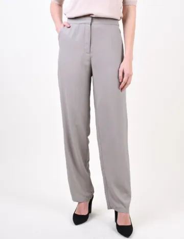 Pantaloni Vila, gri