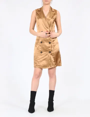 Rochie scurta Vila, auriu