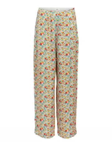 Pantaloni Object, floral