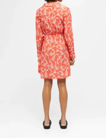 Rochie scurta Object, corai