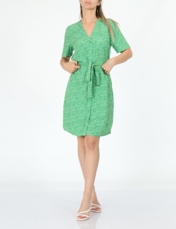 Rochie scurta Object, verde
