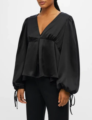 Bluza Object, negru