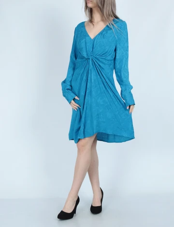 Rochie scurta Object, albastru