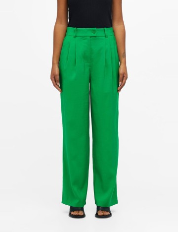 Pantaloni Object, verde