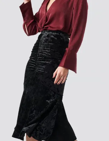 Fusta NA-KD, negru
