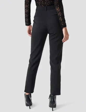 Pantaloni NA-KD, negru