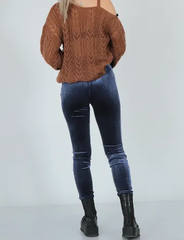 Pantaloni NA-KD, bleumarin