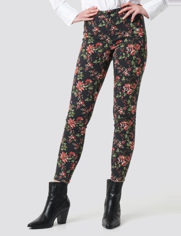 Pantaloni NA-KD, floral