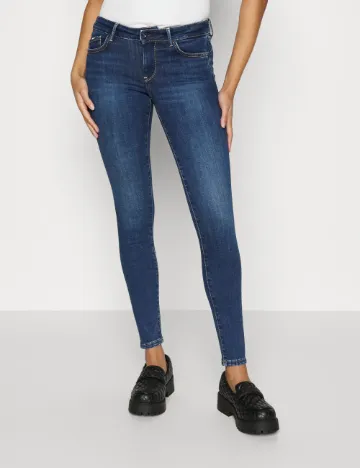 Blugi Pepe Jeans London, bleumarin Albastru