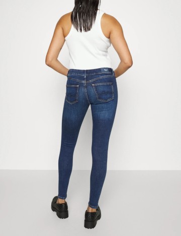 Blugi Pepe Jeans London, bleumarin