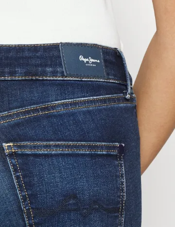 Blugi Pepe Jeans London, bleumarin Albastru