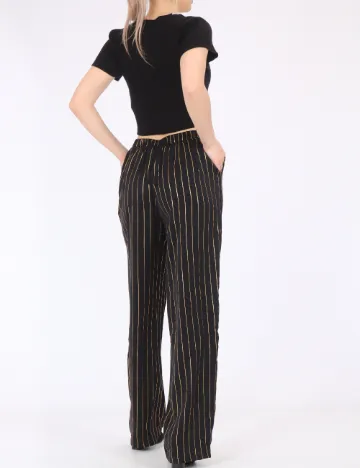 Pantaloni Vila, negru