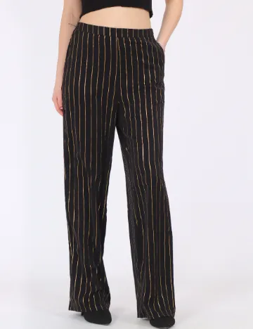 Pantaloni Vila, negru