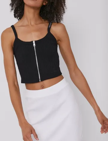 Top Calvin Klein Jeans, negru